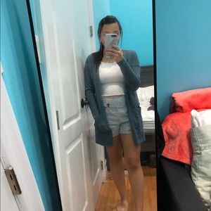 Loft perfect blue cardigan